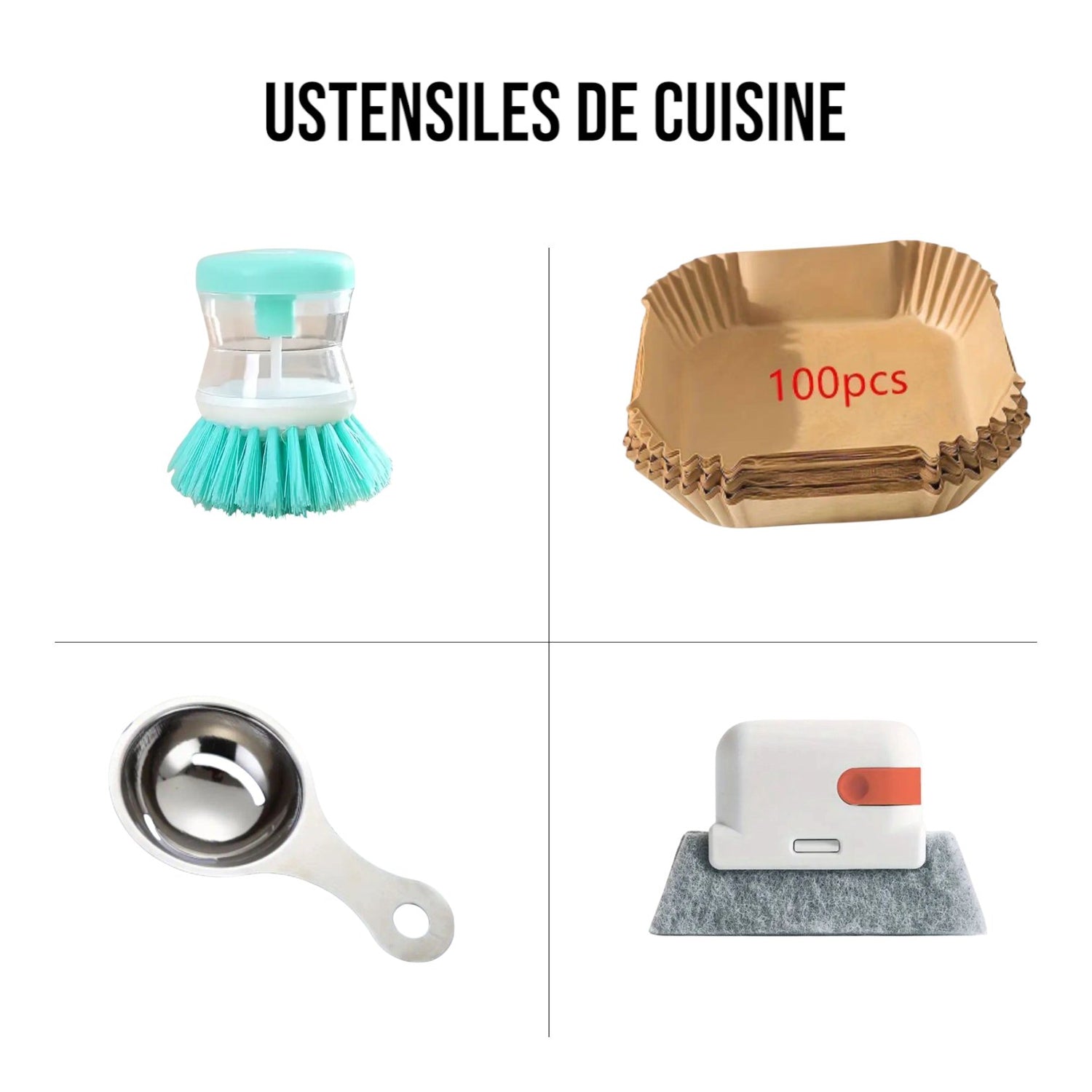 CLIQUEZ SUR LA PHOTO : USTENSILES DE CUISINE