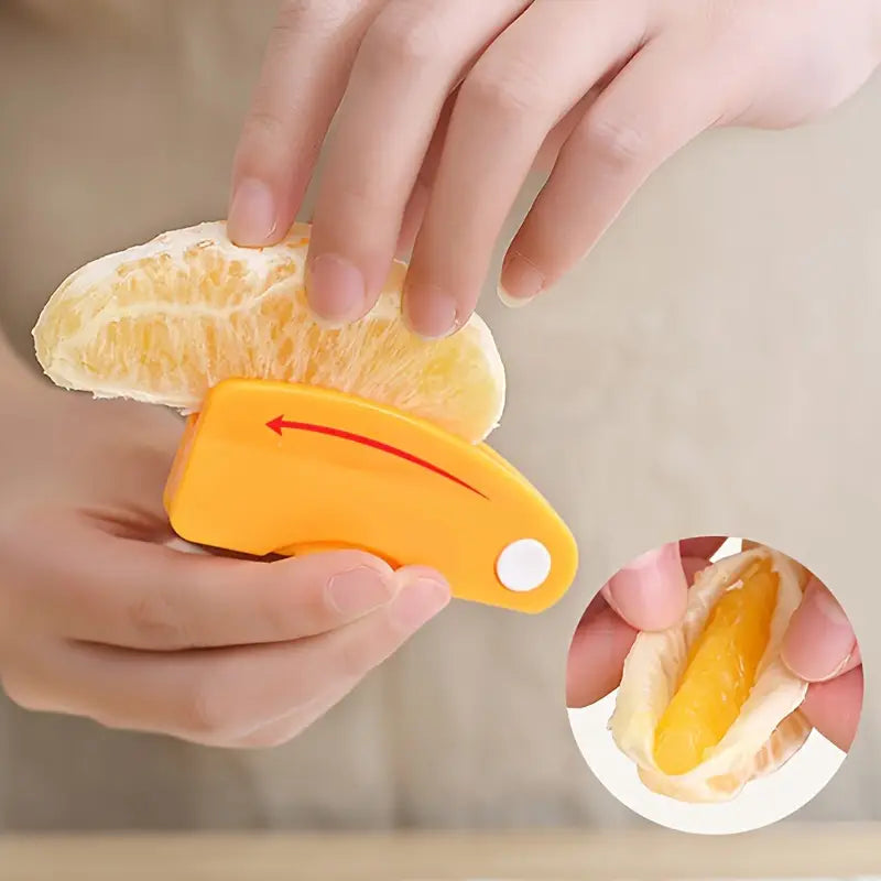 Éplucheur d'orange en plastique