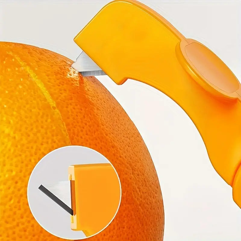 Éplucheur d'orange en plastique