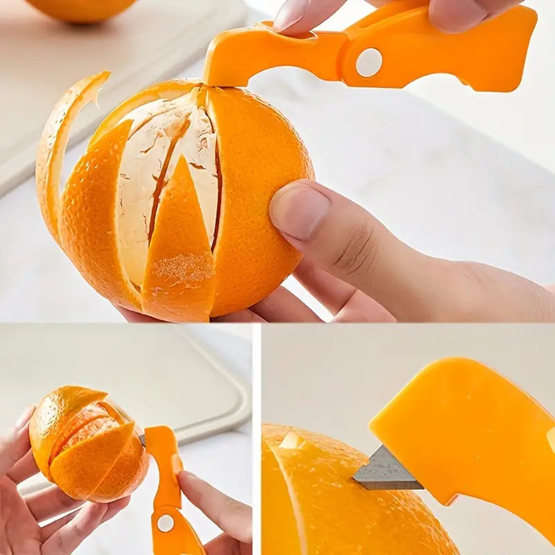 Éplucheur d'orange en plastique