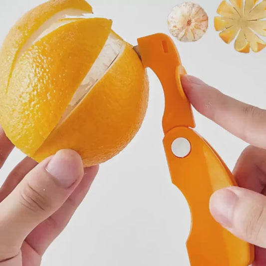 Éplucheur d'orange en plastique